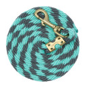 Weaver Equine Value Lead Rope with Brass Plated 225 Snap - 5/8" X 8'