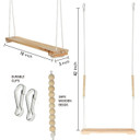 Exotic Nutrition Solid Hardwood Chicken Swing - 42"