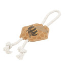 Territory Pet Natural Leather Tug Dog Toy - 14"