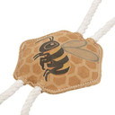 Territory Pet Natural Leather Tug Dog Toy - 14"