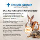 EmerAid Sustain Herbivore Apple & Banana Small Animal Food - 3.53 oz