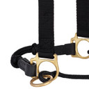 Weaver Equine Kalley Krickeberg Nylon Horseman's Halter - Black