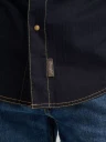Men's Wrangler Retro® Long Sleeve Western Snap Solid Dobby Shirt