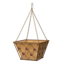 Green Thumb Bronze Regency Hanging Basket with Coco Liner 14"