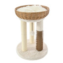 Max & Marlow Rattan Wicker Cat Tree -18 In