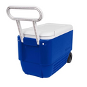 Igloo Wheelie Cool Blue Roller Cooler - 38 qt