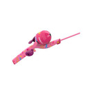 Zebco Wonder Woman Moderate Floating Spincast Combo - 29" - Pink