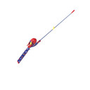 Zebco Superman Floating Spincast Combo - 29" - Red/Blue