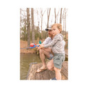 Zebco Superman Floating Spincast Combo - 29" - Red/Blue