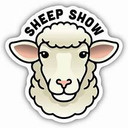 Sheep Show Sticker