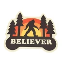 Sasquatch Believer Sticker