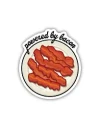 Powered By Bacon Sticker
