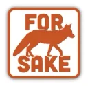 For Fox Sake Sticker
