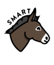 Smart Donkey Sticker
