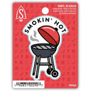 Smokin' Hot BBQ Sticker