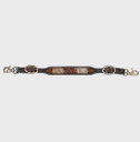 Floral Hair/Hide Wither Strap