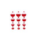 Eagle Claw Snap-On Float - Red/White