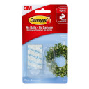 Command Clear Medium Hooks With 4 Strips - 2 Pk