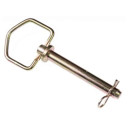Double HH Zinc Plated Hitch Pin - 3/8" X 4-1/4"