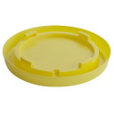 Little Giant Plastic Nesting-style Poultry Waterer Base - Yellow - 1 gal