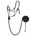 Weaver Leather Diamond Braid Rope Halter and Lead - 1/2" X 10'