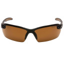 Carhartt Spokane Sandstone Bronze Lens With Black Frame Safety Glasses