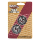 Weaver Leather 04200 Horse Shoe Brand Conchos With Slots