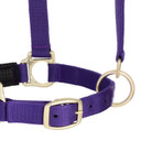 Weaver Leather Adjustable Chin and Throat Snap Halter - Average