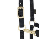 Weaver Leather Miniature Horse Adjustable Chin & Throat Snap Halter - Large