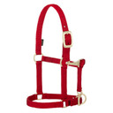 Weaver Leather Miniature Horse Adjustable Chin & Throat Snap Halter - Large