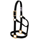 Weaver Leather Original Non-adjustable Yearling Halter - Black - 1"