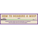 Weaver Leather Shaft Riding Whip with PVC Handle - 30"