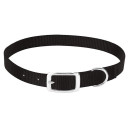 Weaver Leather Black Single-ply Nylon Goat Collar - Small