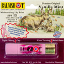Balmshot Genuine Original Vanilla Mint SPF 15 Pink Camo Lip Balm