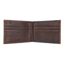 Carhartt Men's Leather Rugged Front Pocket Wallet - Brown/Black