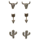 Blazin Roxx Southwest Earring Set - 3 Pcs