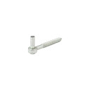 National Hardware Zinc Plated Screw Hook - 5/8" X 5"