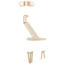 National Hardware Brass Handrail Bracket