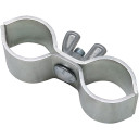 National Hardware Zinc Plated Pipe Clamp - 2"