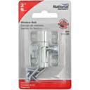 National Hardware Zinc Window Bolt - 2"