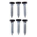 National Hardware Black Steel Lag Screw - 5/16" X 1-1/2"