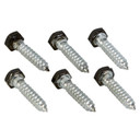 National Hardware Black Steel Lag Screw - 5/16" X 1-1/2"