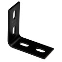National Hardware Steel Black Corner Brace