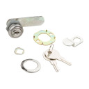 National Hardware Chrome Door/drawer Keyed Alike Utility Lock - 1/2"