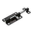 National Hardware Steel Barrel Bolt - Black
