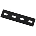 National Hardware Steel Mending Plate - Black