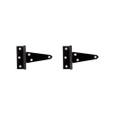 National Hardware Black Extra Heavy T Hinge - 6"