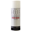 Color Decor Satin White Indoor/outdoor Spray Enamel - 10 Oz