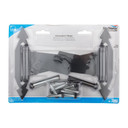 National Hardware Black Ornamental T Hinges - 7"