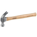 Master Mechanic Hickory Handle Curved Claw Hammer - 8 Oz